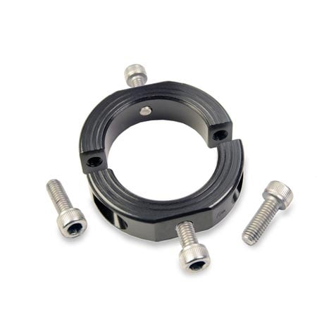 Ruland Mountable Collar, 2pc Clamp, Bore 0.7500", Anod Aluminum, OD 40mm OF-MSP-12E-AN